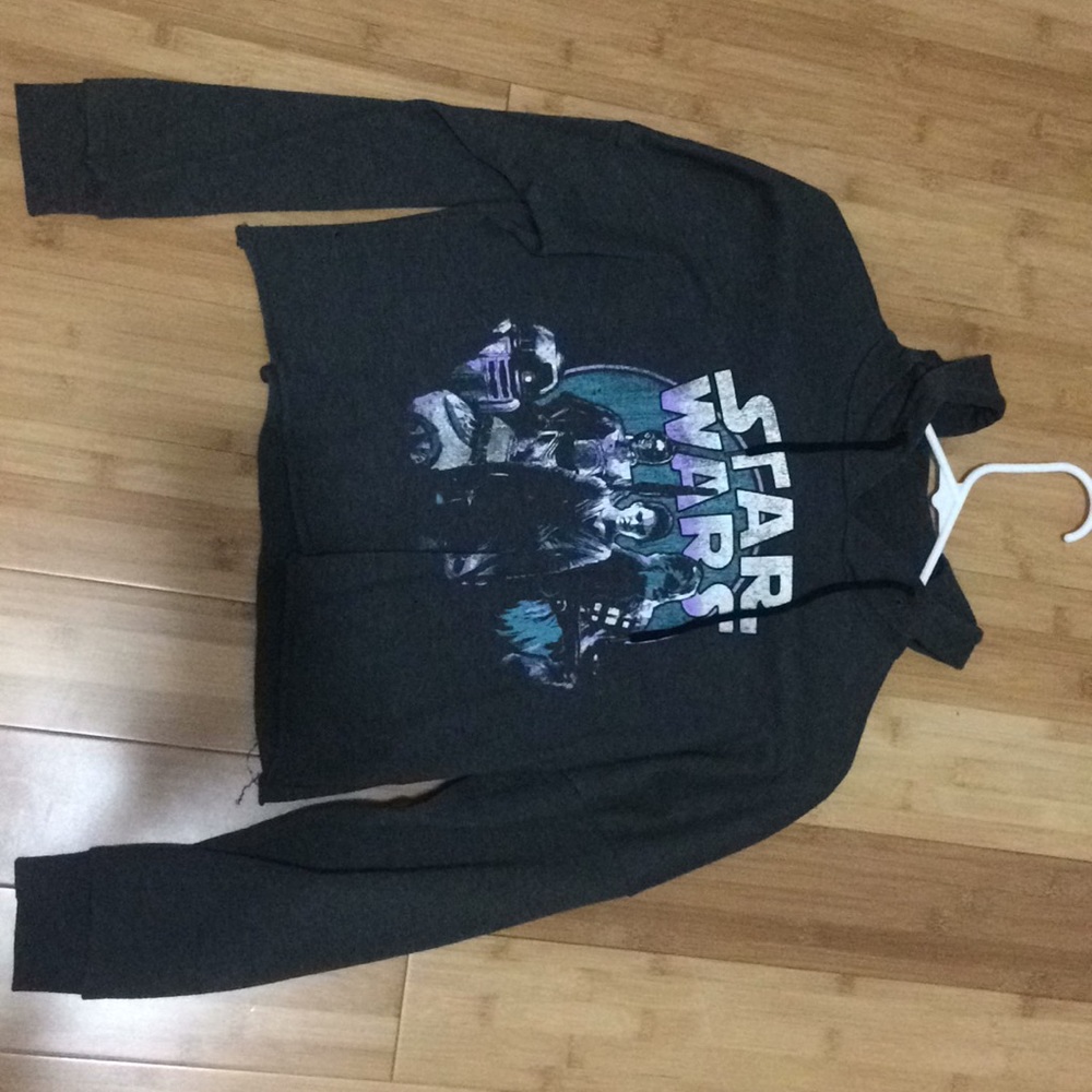 STARWARS hoodie crop top